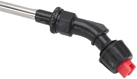 Pssopp Garden Sprayer Wand Battery Powered Hose Nozzle with Telescopic Stainless Steel Rod 35.04in Interchangeable Nozzles and 32.81ft Hose for Gardening Cleaning (Type 1 10m) - Image 7