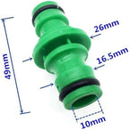20PCS Garden Hose Quick Connector Bi-Directional Coupler Water Pipe Fitting Repair Kit - Image 2