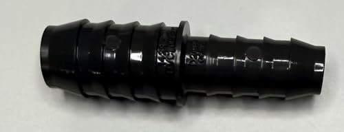 Ten Pack - 3/4 x 1/2 Insert Reducer Coupling Poly PVC Fitting Used for Waterlines, Plumbing Repair, and Irrigation - 3/4 Insert x 1/2 Insert Reducing Coupling - Image 3