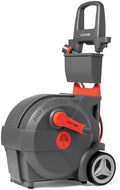 Hand-Crank Garden Hose Reel 1/2" x 130ft, Easy-to-Move Hose Reel Cart by Garden