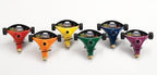 Dramm 15031 ColorStorm Premium Impulse Sprinkler with Heavy-Duty Metal Wheeled Base – Adjustable Brass Sprinkler Head, Waters up to 70 ft Diameter, Green - Image 6