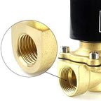BACOENG Brass Electric Solenoid Valve 2" AC110V (NPT, Normally Closed) - Image 5