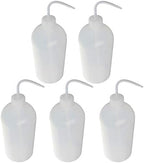 Othmro 5pcs 1000ml/33.82oz Safety Squeeze Washing Plastic Bottle,Plants Watering Tools,Squeeze Squirt Irrigation Bottle for Medical Lab,Irrigation Squeeze Sprinkling Cans Wash Plant Bottle by Othmro