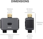 MOES 2-Zone BLE Sprinkler Timer, Dual Outlet, Rain Delay - Image 4