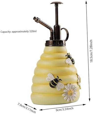 QUQUQ Indoor Outdoor Watering Plants 320ML Cute Bee Type Plant Misters for Inside Spray Bottle with Top Spritzer Watering Can Watering Equipment - Image 2
