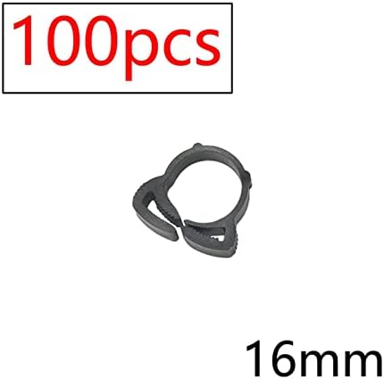 Generic Drip Irrigation 16/20/25mm Tube Barb Fittings Connector Tee Elbow Connector Cap Plug End Kit 1/2 Inch Tubing Hose Garden(Red) - Image 2