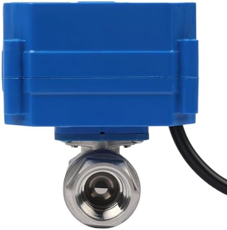 U.S. Solid 1/2" Motorized Ball Valve with US Plug 110VAC NSF Certified 304SS Electrical Ball Valve,Auto Return, Normally Closed - Image 4