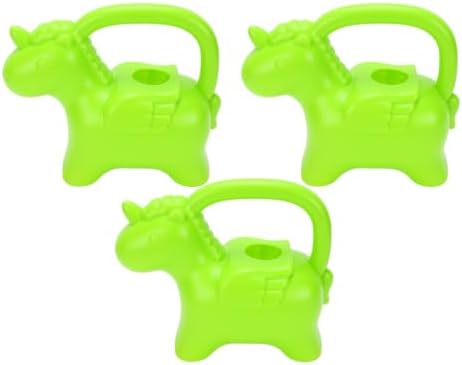 Yosoo Plastic Watering Cans 3 Pack, Cute Animal Shaped Handheld Watering - Image 5