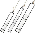 Wall Hanging Planter Xmas Glass Tube Planter with Iron Frame 3pcs by Beaupretty