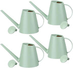 4 Pack Watering Can for Indoor Plants, 1.8L/60oz Small Plastic Water Cans with Long Spout, Lightweight Pitcher for House Plants, Garden Flowers, Mint Green by Ferrochef