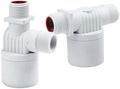 1/2" 3/4" 1" Fully Automatic Float Valve DN15 Water Level Control Anti Corrosion Nylon Ball(1",WHITE_ET) by Unknown