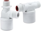 1/2" 3/4" 1" Fully Automatic Float Valve DN15 Water Level Control Anti Corrosion Nylon Ball(3/4",WHITE_ET) by Unknown
