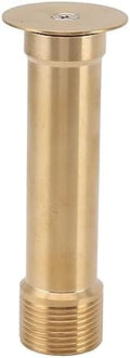 G3/4in 10.4CM Garden Water Hose Nozzle, Adjustable Mushroom Fountain Spout, Brass Bell Fountain Accessories for Garden, Pond by Unknown