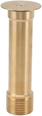 G3/4in 10.4CM Garden Water Hose Nozzle, Adjustable Mushroom Fountain Spout, Brass Bell Fountain Accessories for Garden, Pond by Unknown