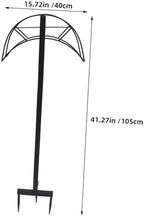 Freestanding Garden Hose Stand, Iron Hose Holder for Outdoor Use - Image 2