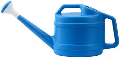 Plastic Watering Can, 1 Gallon Garden Watering Can with Detachable Long Spout for Indoor & Outdoor Plants, Blue, Plastic by Unknown