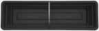 Bloem Dura Cotta 18" Plastic Window Box Planter with Saucer, Black, 3-Pack - Image 7