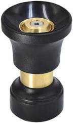 Fire Style Water Head Adjustable Garden Hose Nozzle Black by WOFASHPURET