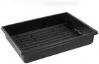 Indoor Gardening & Greenhouse Bench Seedling Trays, 10-Pack Solid Bottom Plant Germination Trays for Bottom Watering, 15.35 x 11.42 Inches by Unknown