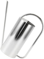 Plants Watering Can Large Capacity Stainless Steel Long Spout for Gardening Home Indoor Outdoor (Silver) - Image 3