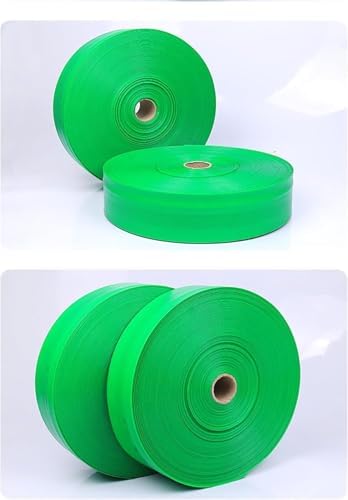 Flat Sprinkler Irrigation Hose, Anti‑Explosion Agricultural Tubing, Green Drip Irrigation Tape for Garden, Vegetable, Farm, Watering(3inch-50m/164ft) - Image 4