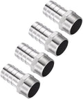 4pcs Stainless Steel Hose Barb Fittings 40mm Barb to 1-1/2" NPT Male by Kozelo