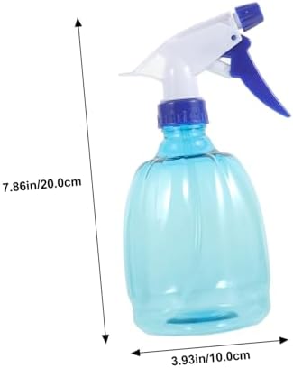 Kisangel 9pcs Adjustable Pressure Nozzle Small Spray Bottle for Watering Plants Hand-Pressed Refillable Hydration Device Blue Green Yellow for Gardening and Home Use - Image 6