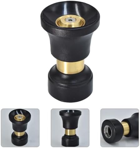 Fire Style Water Head Adjustable Garden Hose Nozzle Black - Image 6