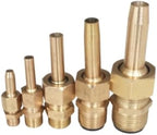 5pcs 1/8" 1/4" 3/8" 1/2" 3/4" copper/brass adjustable fountain Jet nozzles(3l8) - Image 4