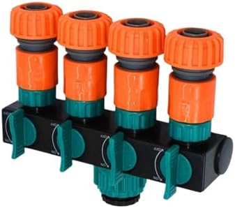 Hoses Connector 1/2 3/4 Garden Faucet Hose 4-Way Manifold Garden Faucet Connector G1/2 G3/4 G1 1 pc(A-1) - Image 5