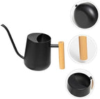 ORFOFE Sturdy Stainless Steel Watering Can with Long Spout for Indoor Plants Ergonomic Handle Capacity Pot for Efficient Flower and Garden Watering - Image 4
