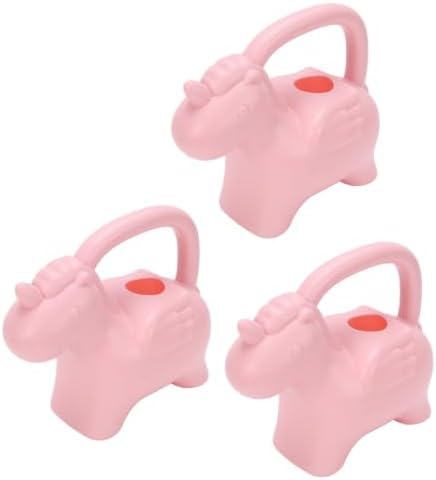 Plastic Watering Cans, 3- Shaped Handheld Watering Cans for - Image 2