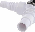 3 Way Diverter Water Valve Abplag1 1/2" Female Universal Combo Hose Adapter with Hose Clamps for Garden Pool Diverter to 1.25" or 1.5" Diameter Hose 3 Way Valve. - Image 6