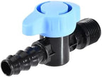 1/2" to 16mm PE Hose Barb Mini Valve Garden Tap Pipe Connector Drip Irrigation Fitting Water Control Adapter - Image 4