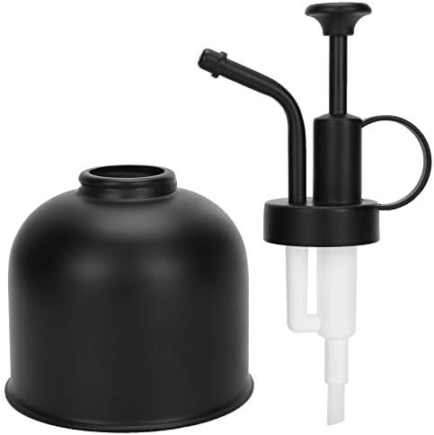 Stainless Steel Plant Mister Spray Bottle 10oz/300ml Mini Watering Can for Indoor Plants, Garden Small Watering Can for Garden, Plants, Cleaning, Black - Image 3