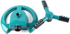 360 Degree Lawn Sprinkler Automatic Garden Water Sprinkler Plastic Blue Large Area Coverage Rotation Irrigation System Garden Watering Tool - Image 3