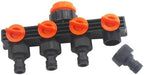 Garden Watering Irrigation Tools 4-way Tap Hose Splitter Drip Manifold Fittings Pipe Connector Set Adapter Faucet Quick Thread - Image 5