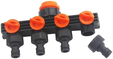 Garden Watering Irrigation Tools 4-way Tap Hose Splitter Drip Manifold Fittings Pipe Connector Set Adapter Faucet Quick Thread - Image 5