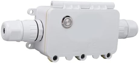 Outdoor WiFi Smart Timer Switch, 16A Water Proof Box with APP Control, Compatible with Tuya Smart Life, for Pool Lighting Holiday Displays by Unknown