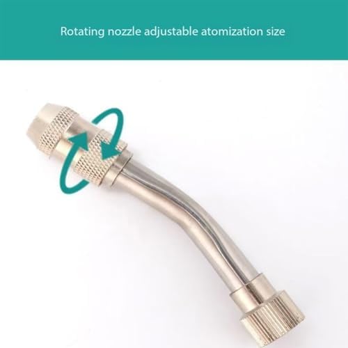 Adjustable Garden Hose Nozzle Sprayer, Elbow and Straight for Easy Watering Extended Elbow Nozzle 5pc - Image 4