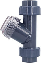 Y Type Strainer 40mm Pipe, Y Strainer for, Small Fast Stream Speed Y Strainer with ABS for Industry, Aquarium, Drip Irrigation System - Image 2