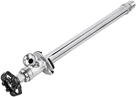 1 Piece EFIELD 6-inch Frost Free Sillcock,1/2"Mip X 3/4"Hose Bibb by EFIELDPEXTUBING