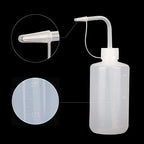 Hyber&Cara Safety Wash Bottle with Cap 3Pcs 250ml Plastic Plant Watering Tattoo Squeeze Bottle for Lab with 1Pc Silicone Funnel (Pack of 2) - Image 4