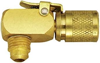 Imperial Tool 17C Kwik-Coupler Adapter 90 Degree Elbow Coupler 45 Degree Flare, 1/4" by Imperial