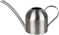 Liudan Watering Can Long Mouth Water Can Stainless Steel Watering Pot Garden Flower Plants Watering Cans Kettle Gardening Tool Easy Pour Gooseneck Spout Water Can (Color : Silver, Size : 500ml) by Unknown