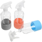 VALICLUD Ml Glass Spray Bottle Refillable and Reusable Liquid Spray Bottle 3pcs with Silicone Sleeve and Non-slip Base Practical and Convenient for Home Use for Plants and Flowers by VALICLUD
