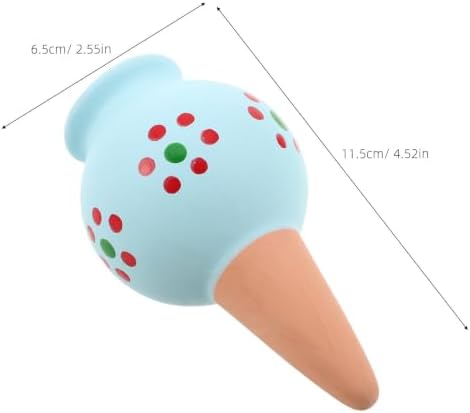 Kisangel 4pcs Terracotta Self-Watering Stakes for Potted Plants and Houseplants, Jar Shape Automatic Irrigation Spikes, Easy Maintenance and Prevent Root Rot, for Small Potted Plant - Image 2