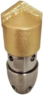 High Pressure Rotating Nozzle, Diamond Point Wear and Durable Dredge Sewer Pipe Drill Brick Cement Oil Cleaning(1l2 Female 100L) - Image 2