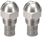 Fine Atomizing Spray Tip 2PCS 304 Stainless Steel Misting Nozzle 1.5mm Orifice 1/4 BSPT Atomizing Spray Tip Silver Garden Misting Nozzle Plant Watering - Image 2