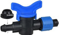 16mm 5/8" Drip Irrigation Tape Shut-Off Valve End Plug Connector Lock Garden Watering System Greenyhouse to p/;vc Hard Pipe(KSL02-331-10PCS) by Unknown